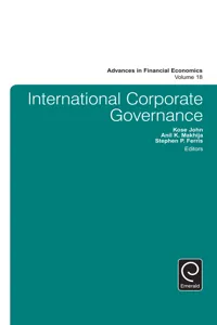 International Corporate Governance_cover