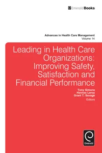 Leading In Health Care Organizations_cover