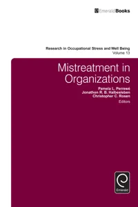 Mistreatment in Organizations_cover