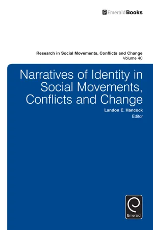 Narratives of Identity in Social Movements, Conflicts and Change