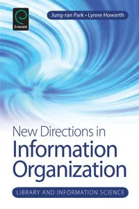 New Directions in Information Organization_cover