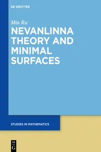 Minimal Surfaces through Nevanlinna Theory_cover