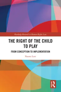 The Right of the Child to Play_cover