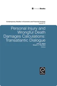 Personal Injury and Wrongful Death Damages Calculations_cover