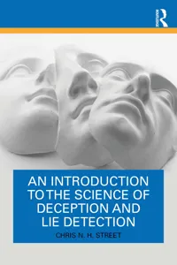 An Introduction to the Science of Deception and Lie Detection_cover