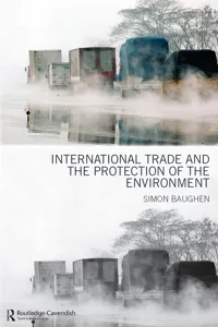 International Trade and the Protection of the Environment_cover