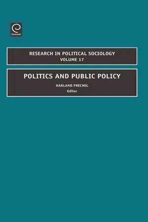 Politics and Public Policy