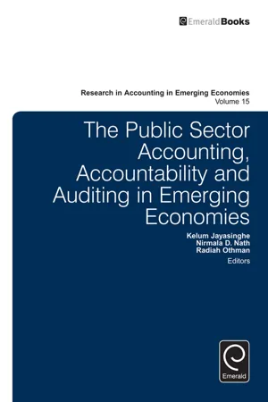 The Public Sector Accounting, Accountability and Auditing in Emerging Economies'