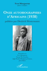 Onze autobiographies d'Africains_cover