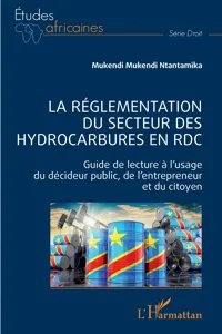 La réglementation du secteur des hydrocarbures en RDC_cover