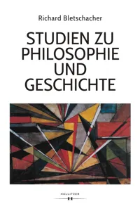 Studien zu Philosophie und Geschichte_cover