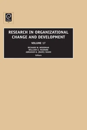 Research in Organizational Change and Development