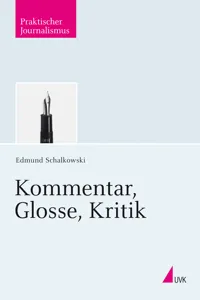 Kommentar, Glosse, Kritik_cover