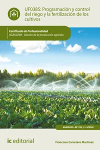 Programación y control del riego y la fertilización de los cultivos. AGAU0208_cover