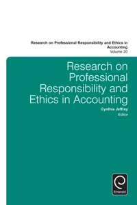 Research on Professional Responsibility and Ethics in Accounting_cover