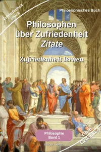 Philosophen über Zufriedenheit - Zitate_cover