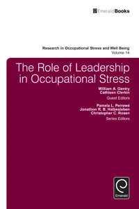 The Role of Leadership in Occupational Stress_cover