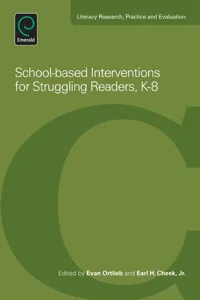 School-Based Interventions For Struggling Readers, K-8_cover