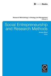 Social Entrepreneurship and Research Methods_cover