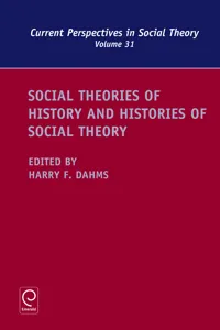 Social Theories of History and Histories of Social Theory_cover