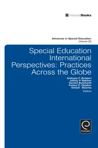 Special Education International Perspectives_cover