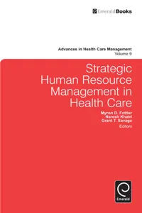 Strategic Human Resource Management in Health Care_cover