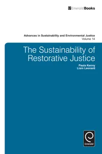 The Sustainability of Restorative Justice_cover