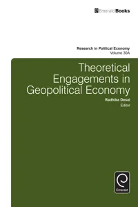 Theoretical Engagements in Geopolitical Economy_cover