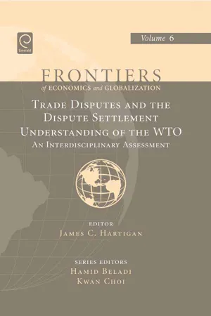 Trade Disputes and the Dispute Settlement Understanding of the WTO