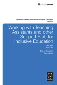 Working with Teachers and Other Support Staff for Inclusive Education_cover