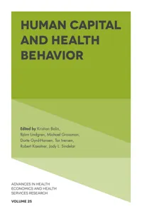 Human Capital and Health Behavior_cover