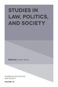 Studies in Law, Politics, and Society_cover