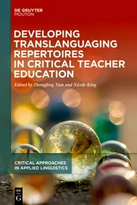 Developing Translanguaging Repertoires in Critical Teacher Education_cover