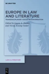 Europe in Law and Literature_cover