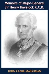 Memoirs of Major-General Sir Henry Havelock K.C.B._cover