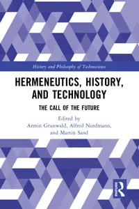 Hermeneutics, History, and Technology_cover