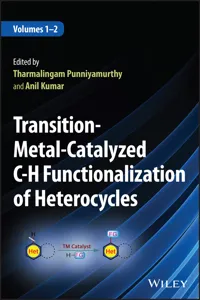 Transition-Metal-Catalyzed C-H Functionalization of Heterocycles, 2 Volumes_cover