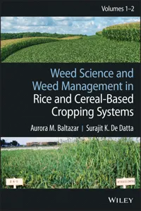 Weed Science and Weed Management in Rice and Cereal-Based Cropping Systems, 2 Volumes_cover