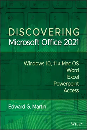 Discovering Microsoft Office 2021