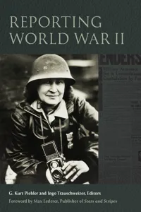 Reporting World War II_cover