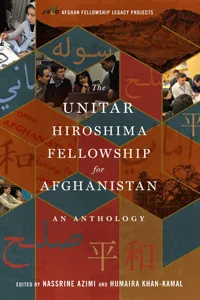 The UNITAR Hiroshima Fellowship for Afghanistan_cover