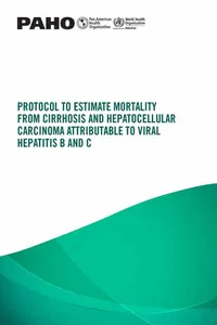 Protocol to estimate mortality from cirrhosis and hepatocellular carcinoma attributable to viral hepatitis B and C_cover