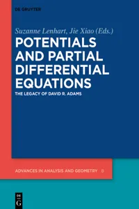 Potentials and Partial Differential Equations_cover
