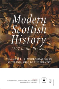 Modern Scottish History: 1707 to the Present_cover