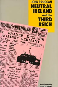 Neutral Ireland and the Third Reich_cover