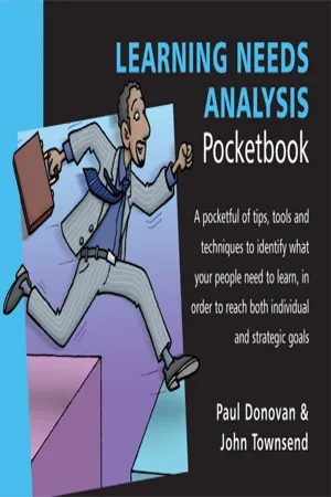 Learning Needs Analysis Pocketbook