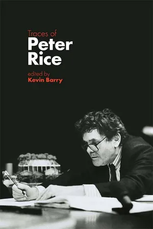 Traces Of Peter Rice