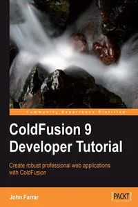 ColdFusion 9 Developer Tutorial_cover