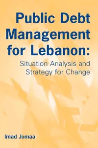 Public Debt Management for Lebanon_cover
