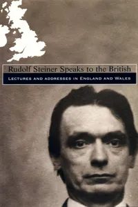 Rudolf Steiner Speaks to the British_cover